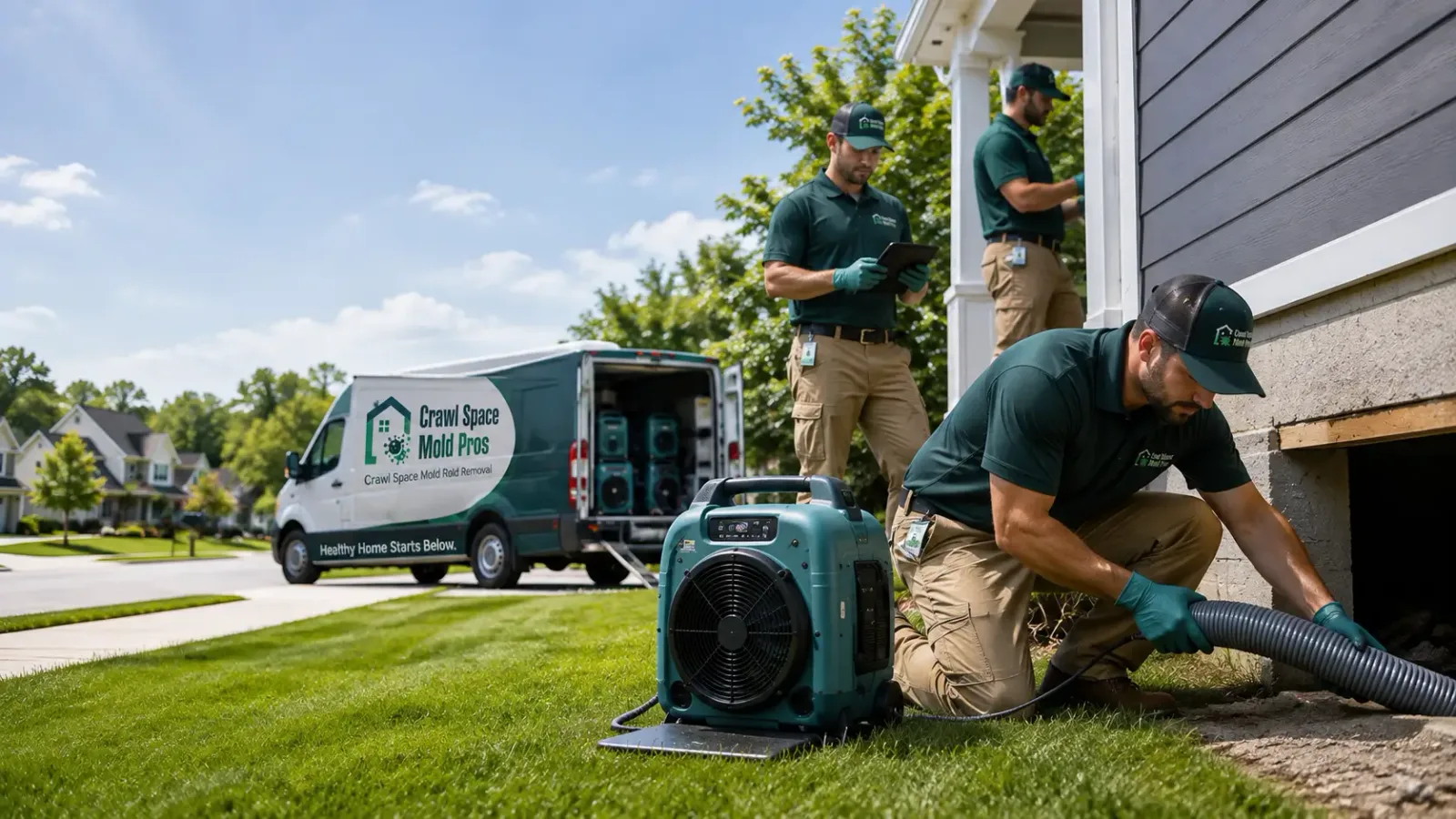 Crawl Space Mold Removal in Northville, NY